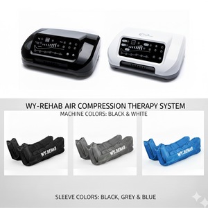 Sistema di Terapia a Compressione Sequenziale, Stivali di Recupero a 6 Camere d'Aria, Massaggiatore a Compressione d'Aria per <span class=keywords><strong>Gambe</strong></span> - Product Image 3