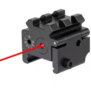 Nhỏ gọn ngoài trời chiến thuật Laser Sight với hình vuông nhỏ LED nguồn ánh sáng màu đỏ quang calibrator cố định trên khung - Product Image 1