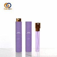 Flacon vaporisateur de parfum de poche rechargeable, mini, coloré, portable, de haute qualité, populaire en usine, pour voyage