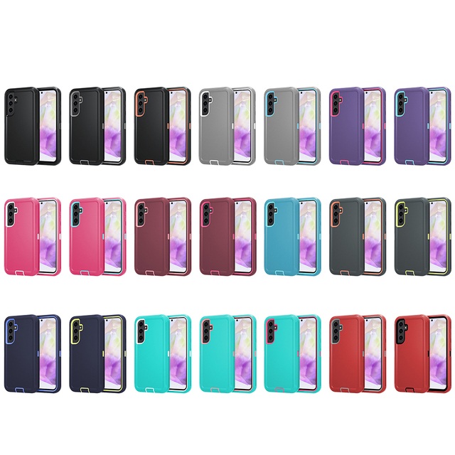 For Defender Shockproof TPU+Acrylic Phone Case for Multiple Models-Mobile Accessory