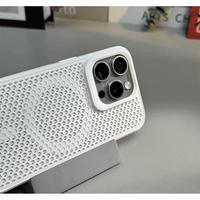 Coque de téléphone dissipant la chaleur pour iPhone 11 12 13 14 15 16 Pro Max Plus, coque de protection magnétique antichoc CHAOYIIDIAN