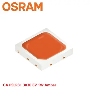 원래 OSRAM SMD LED GA PSLR31.13 앰버 610nm 620nm DURIS S5 3030 6V 1W 자동차 빛 골판지 램프 벽 세탁기