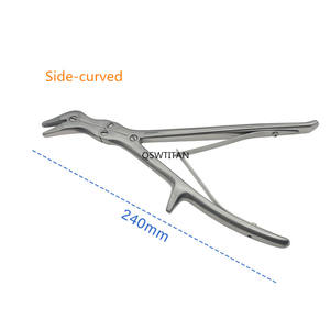 เครื่องมือผ่าตัดกระดูกแบบออร์โธปิดิกส์ รอนเจอร์กระดูกแบบสองข้อต่อ ขนาด 180 มม./240 มม. แบบตรง/โค้ง - Product Image 5