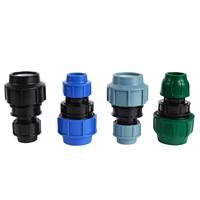 Raccords rapides en PP PN16 Dn20~110mm, connecteurs droits en plastique pour raccordement de tuyaux d'eau