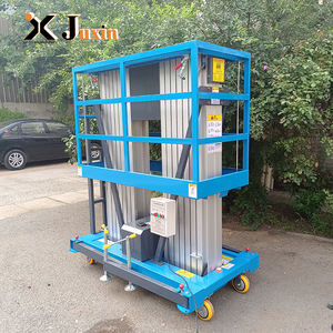 <span class=keywords><strong>Platform</strong></span> Kerja Angkat Orang Portabel Multifungsi yang Dapat Disesuaikan dengan Tiang Ganda Hidrolik Luar Ruangan dari Paduan Aluminium. - Product Image 5