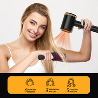 Sèche-cheveux pliable 1800W pour le coiffage, les voyages et la maison, mini sèche-cheveux de voyage, sèche-cheveux portable
