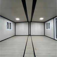 Maison conteneur modulaire extensible en acier galvanisé de 15 pieds à vendre, circuit électrique extérieur personnalisé, stock disponible, faible coût