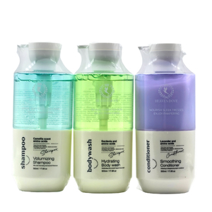 Set de Cuidado Diario para Cabello <span class=keywords><strong>y</strong></span> Cuerpo con Aminoácidos, 3 Piezas, 500ml, Champú Voluminizador, <span class=keywords><strong>Acondicionador</strong></span> Suavizante, Gel de Ducha Hidratante, Cuidado para Cabello <span class=keywords><strong>y</strong></span> Piel - Product Image 2