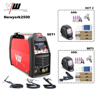 VECTOR AC DC Plasma TIG MMA Welder 220V Cutter Aluminum Welding Machine German Brand Newyork2500