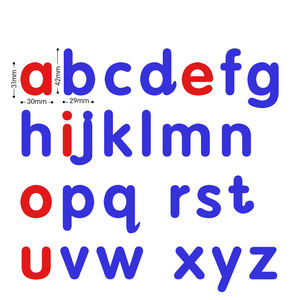 ชุดตัวอักษรแม่เหล็กสีสันสดใสและตัวเลข26ชิ้นของเล่นเพื่อการเรียนรู้รูปทรงเรขาคณิต ABC สำหรับ<span class=keywords><strong>ห้องเรียน</strong></span>ก่อนวัยเรียนและการศึกษา<span class=keywords><strong>ที่</strong></span>บ้าน - Product Image 5