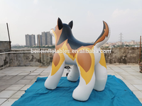 Moule pour chien de dessin animé gonflable en vinyle de haute qualité BeiLe, animal gonflable de dessin animé en PVC, animal gonflable SPH