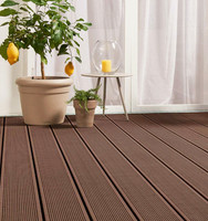 Terrasse en WPC solide traditionnelle 150x25mm