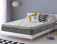 Matelas de lit simple économique pour hôtel, prix d'usine, matelas à ressorts en vente, matelas en bambou