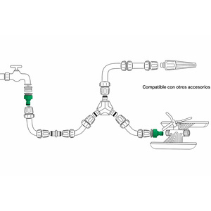 Adattatore per Tubo in Plastica 3/4-1/2" Femmina, Confezione Blister - Product Image 6