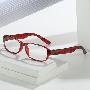 CK102 PC квадратная оправа, Пресбиопия минус 250, оптовая продажа, женские корректирующие очки, гибкие очки для чтения - Product Image 2