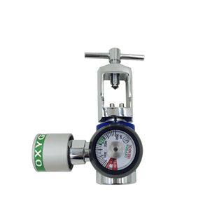 Vanne d'oxygène médicale en aluminium haute pression CGA870, vanne de bouteille d'oxygène pour ventilateur, pour gaz argon - Product Image 2