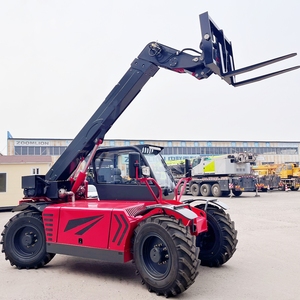 Chargeur télescopique agricole 7M avec <span class=keywords><strong>godet</strong></span> à céréales et pince à balles - Product Image 4