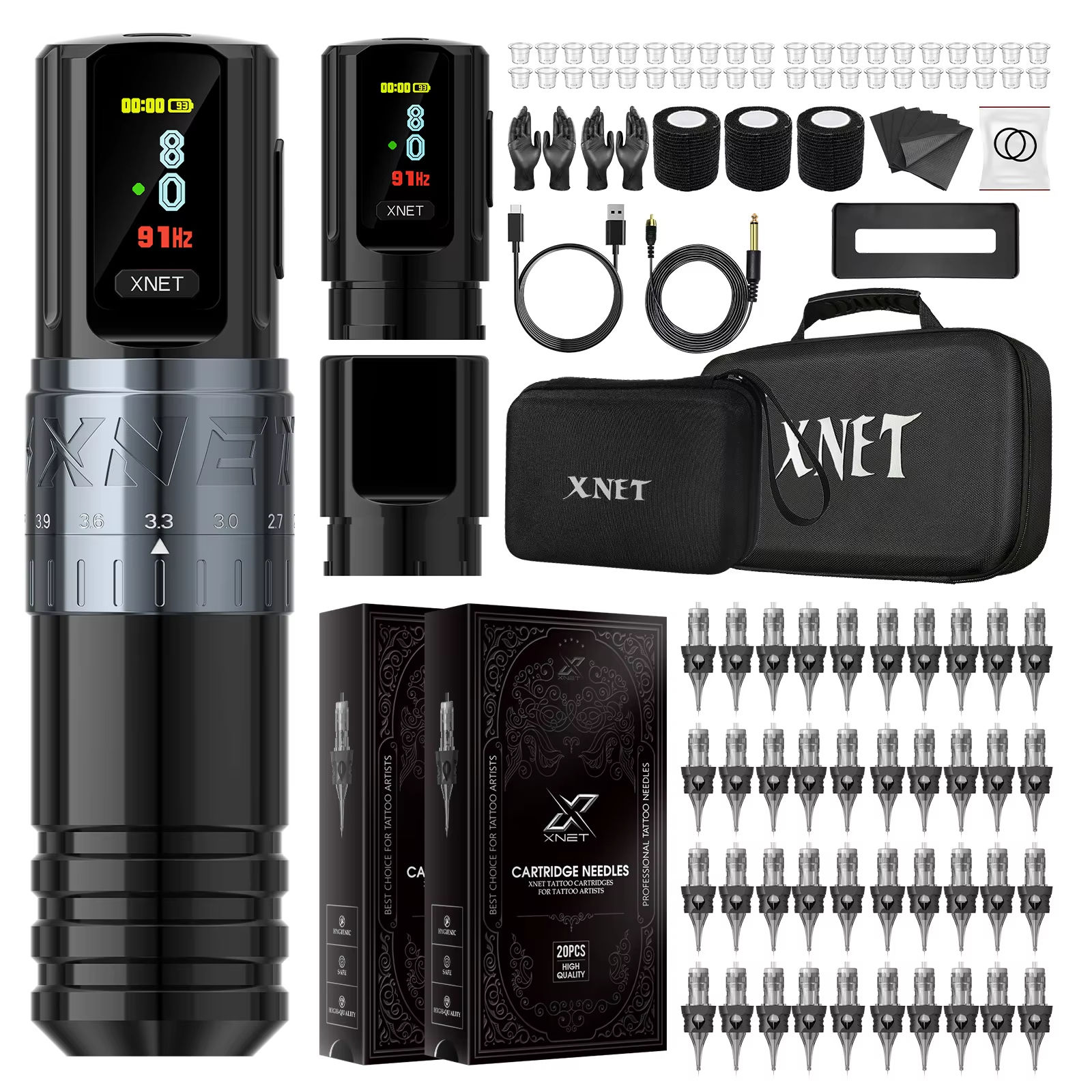 Kit de doble batería de plata