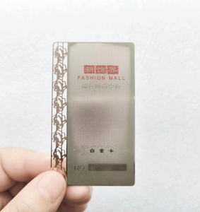 Sang Trọng Tùy Chỉnh Bạc Mini Tag Thẻ Tên Kinh Doanh Với <span class=keywords><strong>Nfc</strong></span> Cho Khách Sạn Gỗ Giấy Thanh Toán & Bãi Đậu Xe 125Khz Tần Số - Product Image 3