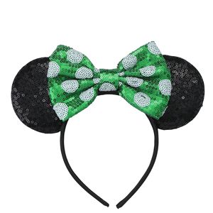 Factory <strong>Wholesale</strong> <strong>Hot</strong> Selling Mickey Cartoon Cute Bow Plastic Customizable <strong>Headbands</strong> For Children's Day Party Use - Product Image 6