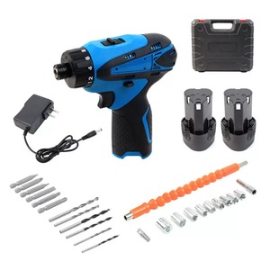 Motor sin Escobillas de 12v 24N. Destornillador Eléctrico Recargable de Alto Torque con 18+1 Ajustes de Torque y Doble Batería para Uso Doméstico - Product Image 2