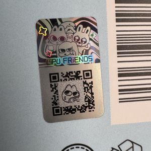 Customized <b>Security</b> Holographic <b>Stickers</b>, Gold Holographic Labels, 3D Realistic Holographic Labels - Product Image 2