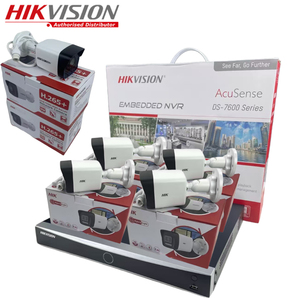 Hikvision TopSelling 4MP Bullet Camera DS-2CD1043G2-LIU DS-7608NXI-K1/8P ערכת מצלמות אבטחה ניטור IP67 עמיד למים POE NVR - Product Image 1