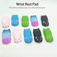 Boneka penghilang stres yang lembut dan lucu, bantal empuk multifungsi, ornamen meja, bantalan pergelangan tangan, alas mouse.