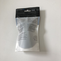 Écologique refermable blanc mat givré fermeture éclair debout sac d'emballage plastique laminé de charge