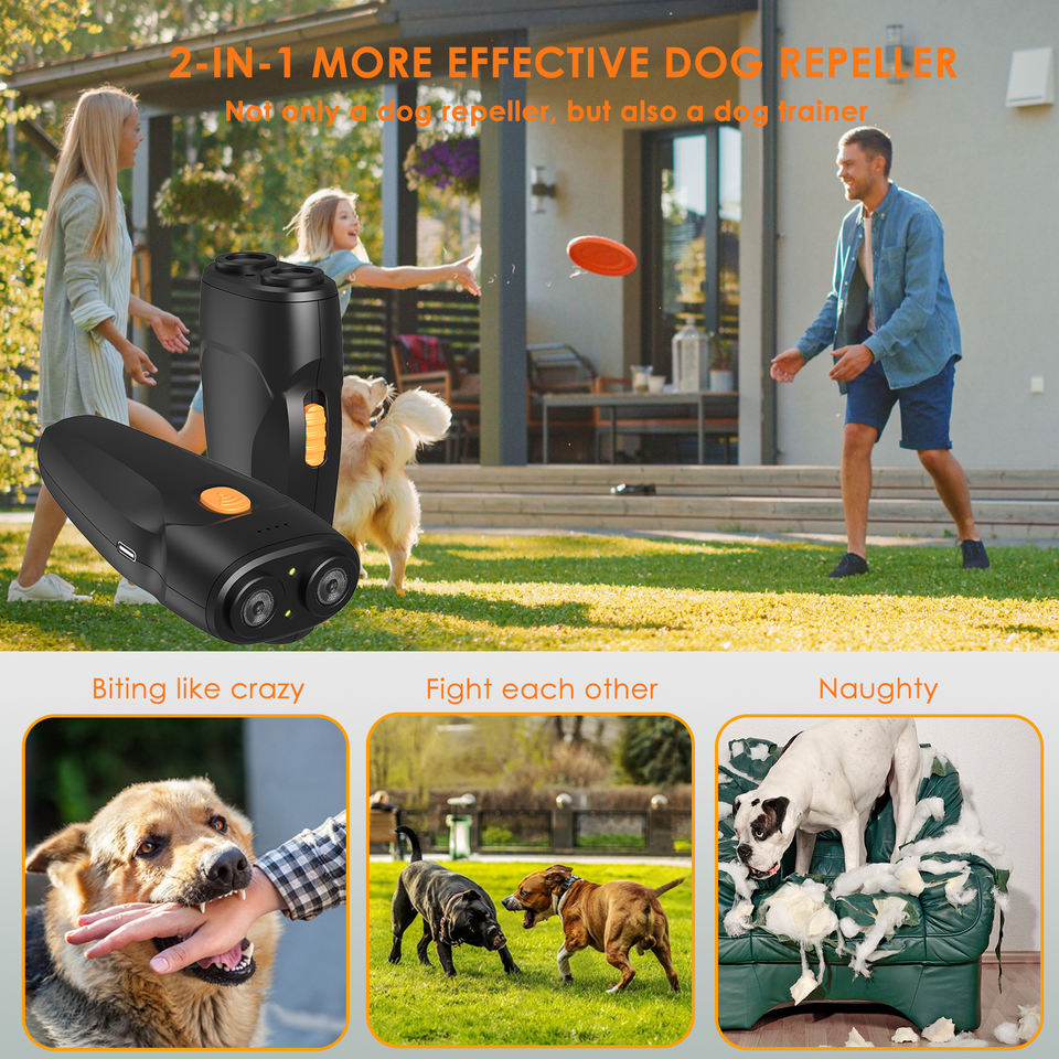  Handheld Electric Shock Dog Barking Control Device thumbnail 5