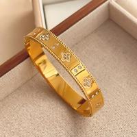 Bracelet minimaliste en acier inoxydable unisexe avec accents de diamants, bijoux tendance pour un usage quotidien et un cadeau