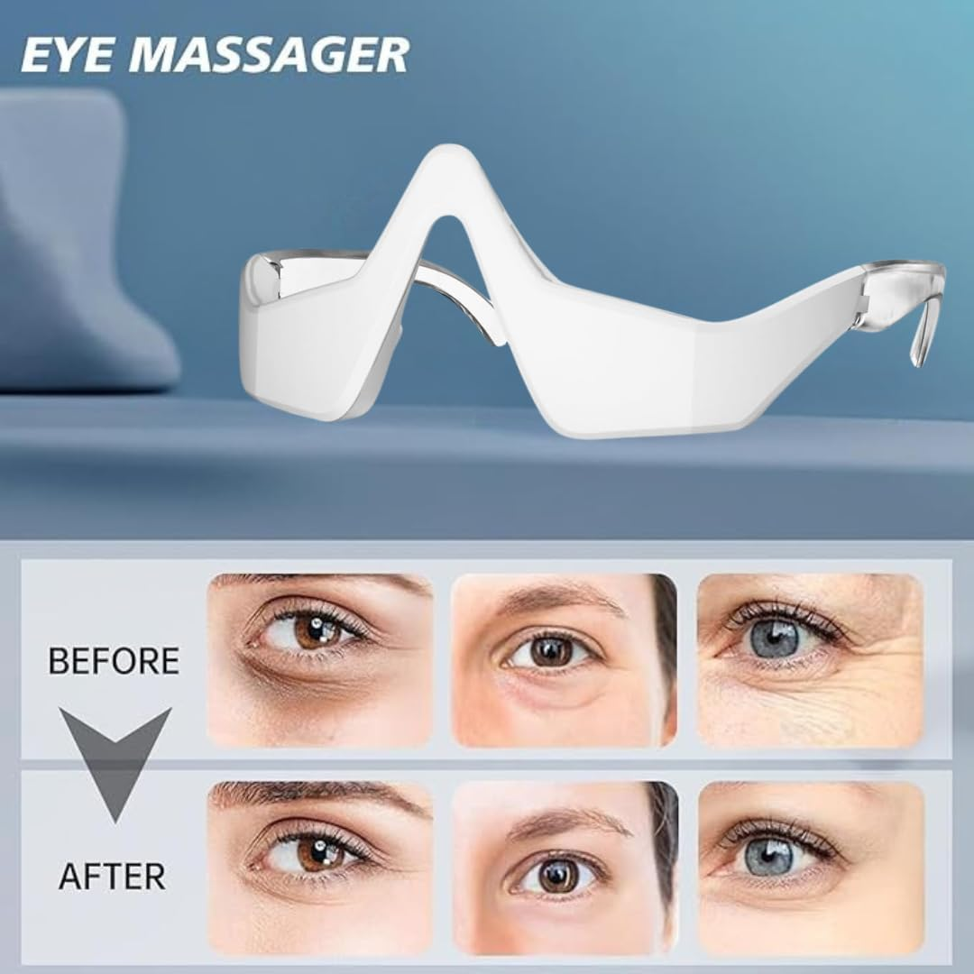 ORANGLES 2026 Factory Wholesale Electric Vibration Massage Glasses | Under Eye Relaxation Device for Eye Care & Stress Relief – orangles Kuwait - full product showcase - displaying specifications - Image 5 of 6 | adapts to any space | 2026 Factory Wholesale Electric Vibration Massage Glasses | Under Eye Relaxation Device for Eye Care & Stress Relief – orangles Kuwait deal New Jersey | Free Shipping ORANGLES