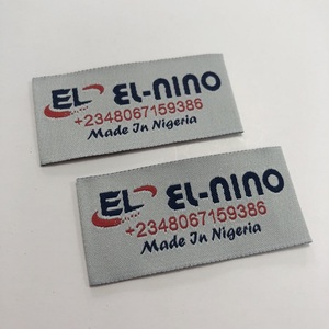 Grs dệt thương hiệu quần áo tên nhãn Logo tùy chỉnh cấp giấy chứng nhận Đen nhãn may Giày Logo thẻ cho giày - Product Image 5