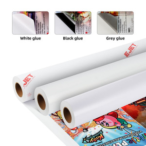 Fabriek In Voorraad 100 Mic Pvc Zelfklevende Vinylstickers Bedrukbaar Zelfklevend Vinyl Rol - Product Image 1