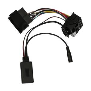 Voiture BT 5.0 Module <span class=keywords><strong>Adaptateur</strong></span> avec Microphone Sans Fil Radio Stéréo AUX-IN Audio <span class=keywords><strong>Adaptateur</strong></span> 12pin Remplacement pour <span class=keywords><strong>Peugeot</strong></span> 207 <span class=keywords><strong>307</strong></span> 407 3 - Product Image 1