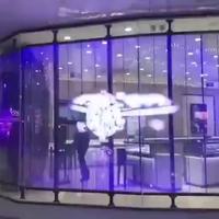 Écran LED programmable imperméable pour publicité extérieure Kingyi P20, rideau LED RGB transparent, points lumineux LED, écran de grille