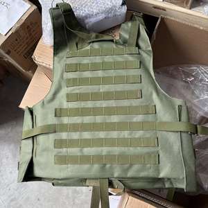 Maßgefertigte Grüne IIIA IV Wiederverwendbare Ballistische Aufprall-Taktikweste Plattenträger für Training und Sicherheit - Product Image 2