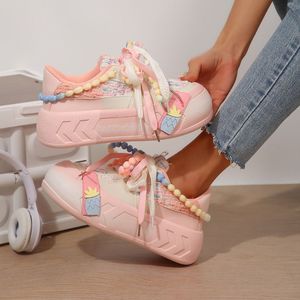 Chaussures De Femme Trendy Women's Fashion Mujer Platform Sneakers Casual <b>Shoes</b> - Product Image 5