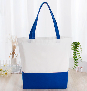 Wholesale Shoulder Heavy Canvas Cotton Handbag Shopping <b>Bag</b> Customized LOGO Label - Product Image 6
