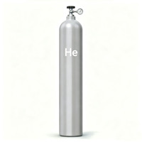 Hélium liquide et gaz d'hélium en cylindre pour usage industriel