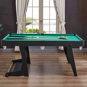 <span class=keywords><strong>Mesa</strong></span> <span class=keywords><strong>de</strong></span> <span class=keywords><strong>Billar</strong></span> y Snooker Plegable <span class=keywords><strong>de</strong></span> <span class=keywords><strong>6</strong></span> <span class=keywords><strong>Pies</strong></span> que Ahorra Espacio con Accesorio <span class=keywords><strong>de</strong></span> Diseño para el Hogar - Product Image 2