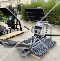 Machine de squat à la barre série CYB SIMI, équipement de fitness professionnel robuste pour l'entraînement des muscles des jambes et le renforcement musculaire