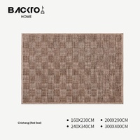Tapis tufté turc importé BACKTO pour salon, style romantique turc, pour canapé, table basse, couverture de chevet, motif floral de luxe léger