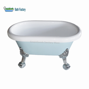 <span class=keywords><strong>Sannce</strong></span> — Mini salle de bain classique, baignoire pour bébé, en acrylique, bleu, taille 31, vente en gros - Product Image 1