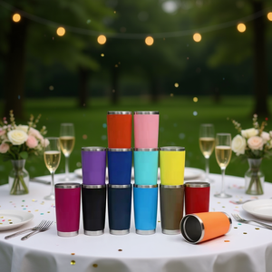 Verre à shot en acier inoxydable Hipdeer 20oz, jolie tasse à expresso pour fête, café, thé, bière, eau, sublimation personnalisée - Product Image 2