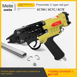 Pistola de Clavos Neumática Tipo C SC760C para Fabricación de Muebles, Diámetro de Clavo de 7 mm, 1.5 kg - Product Image 5