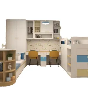 High-End-Designs Kinder Doppelbett Zimmer möbel Set Baby Kinderzimmer Möbel Betten