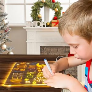 Pizarra de Escritorio LED con Soporte, Blanca, Transparente, para Escribir, con Lámpara, Borrable, Acrílica, de Borrado en Seco, CRI 90, de Fábrica, OEM - Product Image 5
