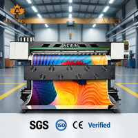 Impresora de Inyección de Tinta Eco-Solvente Digital NEWIN Xp600 I3200, CE, 24 m²/h, Impresión Flexográfica Automática Rollo a Rollo, 1 Año de Garantía