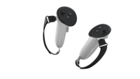 Coque de protection Aolion pour manettes VR, avec couvercle de batterie et sangles réglables, en ABS et silicone, moulage privé pour Quest 3